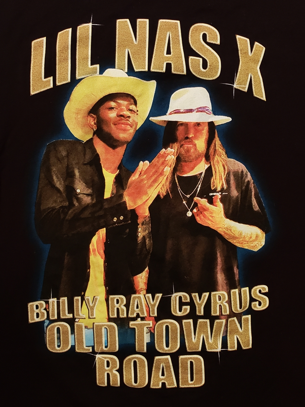 Lil Nas X and Billy Ray Cyrus Old Town Road Band Shirt